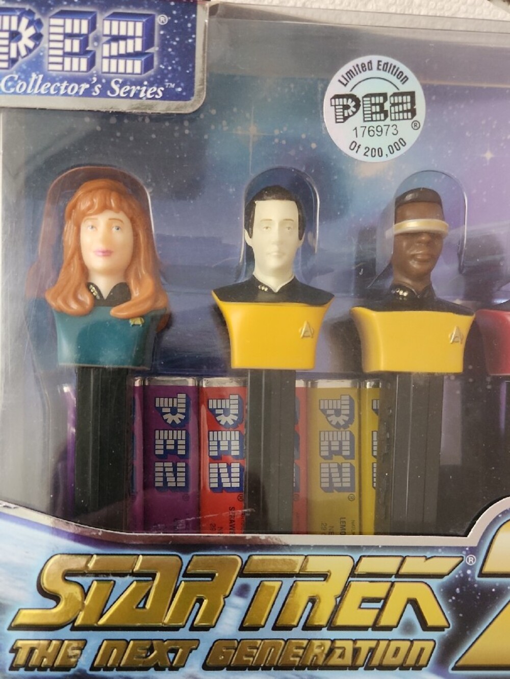 Star Trek Next Generation 25th Anniversary PEZ Dispenser Set Limited Run - Picture 3 of 12